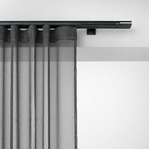 Rail à rideaux sur mesure - ELLIPSE - TAO DESIGN - avec actionnement manuel / fixation plafond / fixation murale