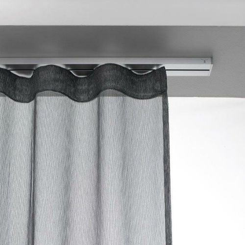 Rail à rideaux sur mesure - HESSE - TAO DESIGN - avec actionnement par drisse / avec actionnement manuel / fixation plafond