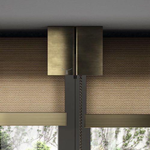 Store enrouleur - ROLL UNO - TAO DESIGN - pour fenêtre / en aluminium / en acier corten