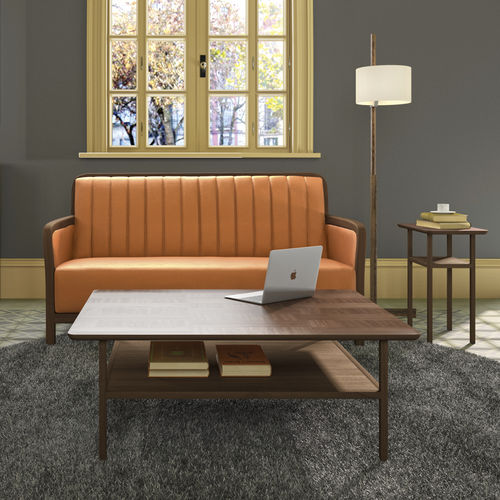 Table basse contemporaine - ARTDECO - Ofifran - en bois / avec piètement en bois / carrée