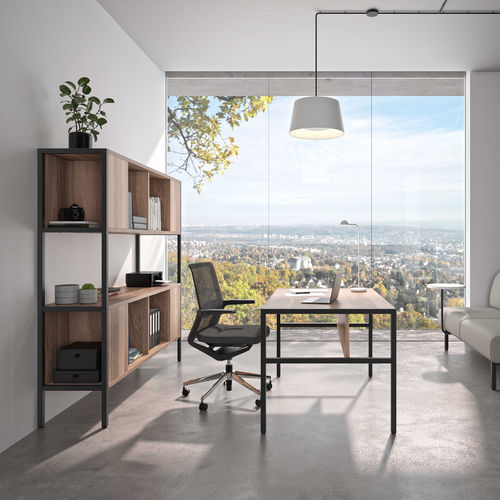Bureau de direction - PIEM - Ofifran - sur pied / contemporain / en bois
