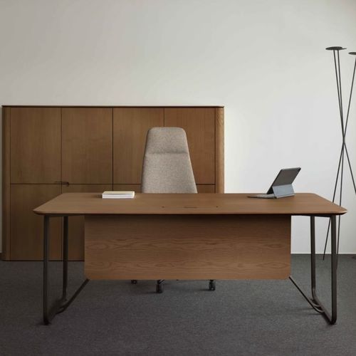 Bureau de direction - INFINITY - Ofifran - sur pied / contemporain / en bois