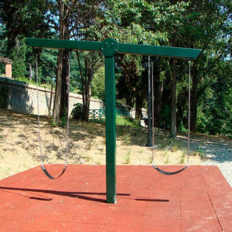 Balançoire en acier - Altalena - Modo Srl - pour parc de jeux / double
