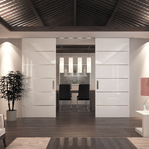 Système coulissant pour porte - INSIDE - OPENSPACE | Sliding doors by Gosimat - pour porte en verre