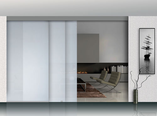 Système coulissant pour porte - TELESCOPIC  - OPENSPACE | Sliding doors by Gosimat - pour porte en verre