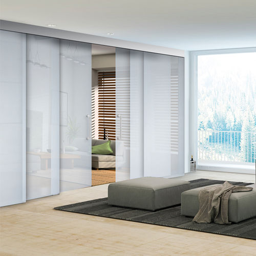 Système coulissant pour porte - TELESCOPIC TRIPLE - OPENSPACE | Sliding doors by Gosimat - pour porte en verre