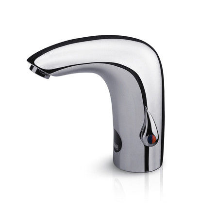 Robinet de vasque - COMPACTO - DMP Electronics - à poser / électronique / en métal