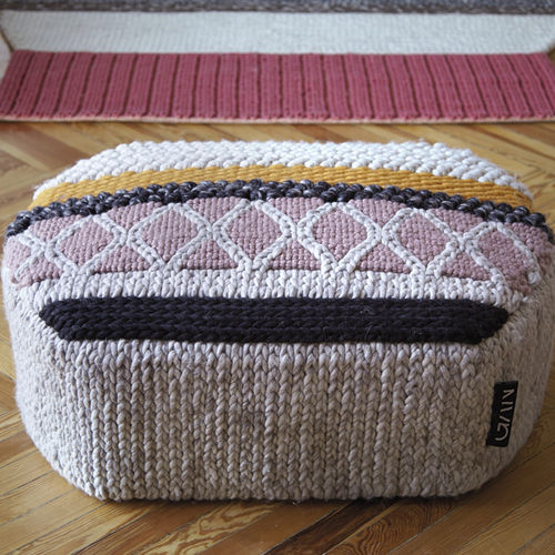 Ottoman contemporain - MANGAS ORIGINAL - GAN RUGS - en laine / d'intérieur / par Patricia Urquiola
