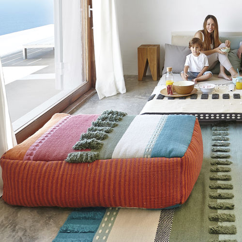 Ottoman contemporain - GLAOUI  - GAN RUGS - en laine / rectangulaire / d'intérieur