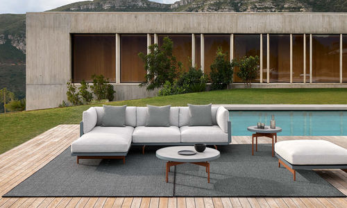 Tapis contemporain - Saline - GAN RUGS - uni / en PET / rectangulaire