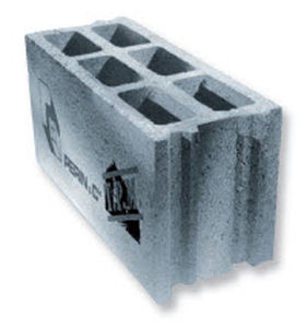 Bloc de béton creux - TECHNIBLOC - Perin - pour mur / acoustique