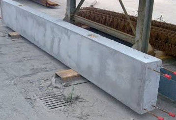 Semelle continue en béton armé - Perin