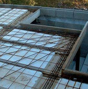 Prédalle en béton armé - LIB VISION - Perin