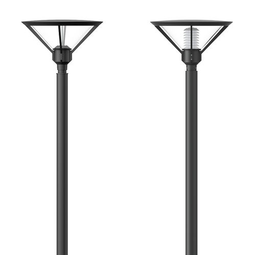 Lampadaire urbain - ANESTI - LIGMAN Lighting Company Limited - contemporain / en aluminium / en acier inoxydable