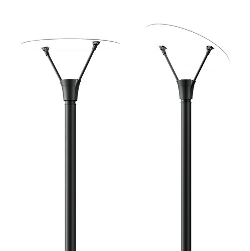 Lampadaire urbain - LALUNA - LIGMAN Lighting Company Limited - contemporain / en aluminium / en aluminium extrudé