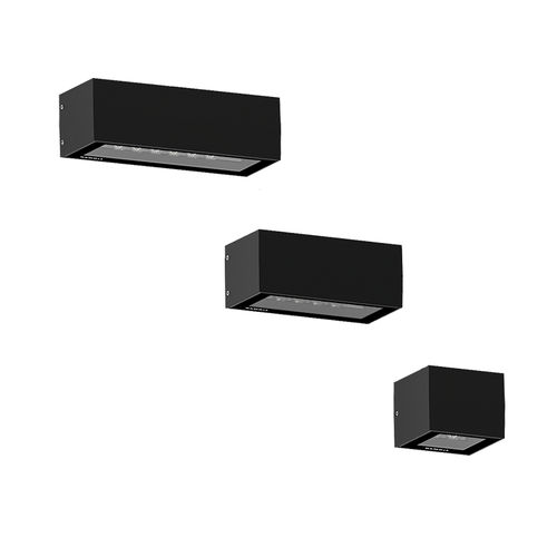 Applique murale contemporaine - LEEDS - LIGMAN Lighting Company Limited - d'extérieur / en acier inoxydable / en verre