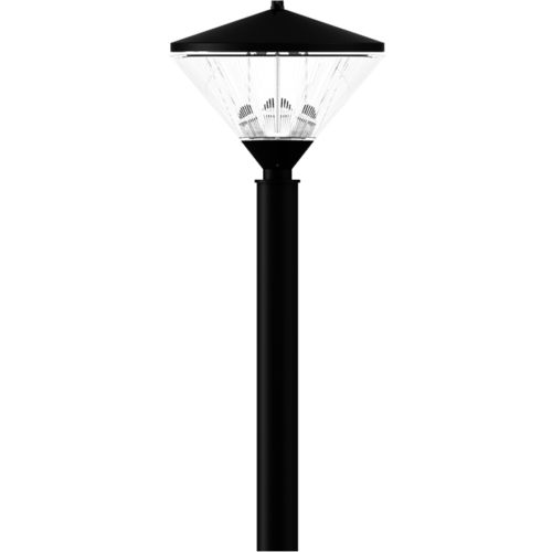 Lampadaire urbain - QBA - LIGMAN Lighting Company Limited - classique / en acier inoxydable / en PMMA