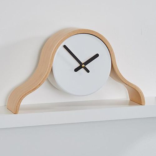 Horloge design original - REALLY SIMPLE - THELERMONT HUPTON - de table / analogique / en aluminium