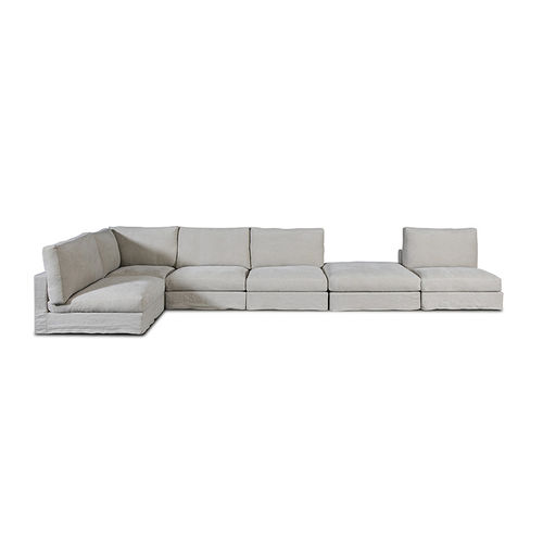 Canapé modulable - Pierce - PAU - d'angle / contemporain / en tissu
