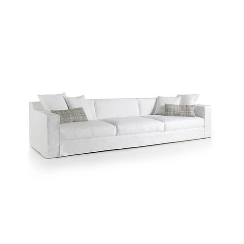 Canapé contemporain - Steetson - PAU - en tissu / avec coussin amovible / personnalisable