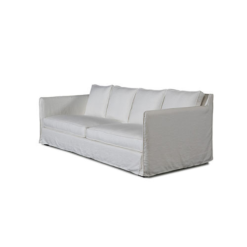 Canapé contemporain - Urban - PAU - en tissu / avec revêtement amovible / blanc