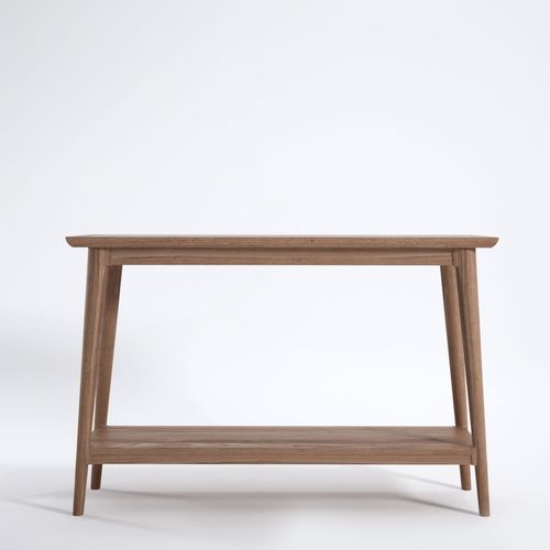 Console contemporaine - VI01 - Karpenter - en chêne / en teck / avec piètement en bois massif