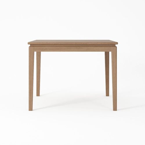 Table à manger contemporaine - TT02 - Karpenter - en teck / en chêne blanc / avec piètement en bois massif