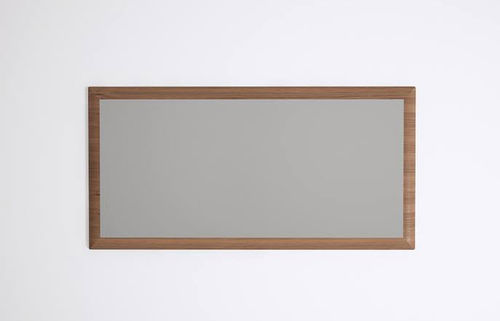 Miroir de salle de bain mural - EL02 - Karpenter - contemporain / rectangulaire / en bois