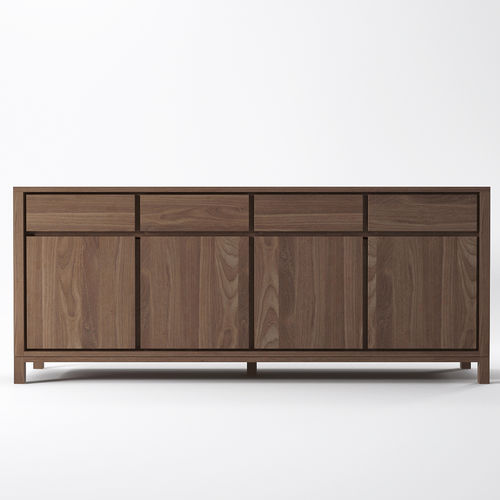 Buffet contemporain - SO09 - Karpenter - en chêne / en bois massif / en teck