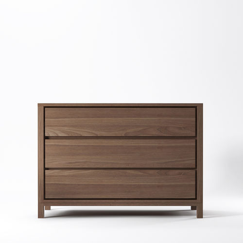 Commode contemporaine - SO13 - Karpenter - en chêne / en bois massif / en teck