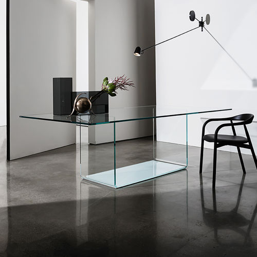 Table à manger contemporaine - VALENCIA  - Sovet Italia - en chêne / en noyer / en wengé