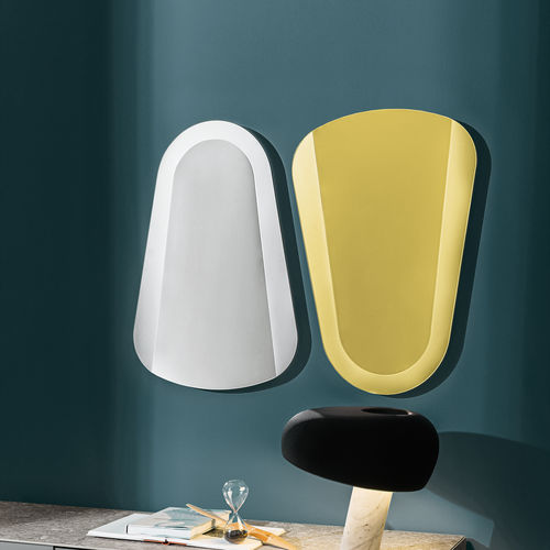 Miroir mural - CLESSIDRA - Sovet Italia - contemporain / en métal laqué / doré