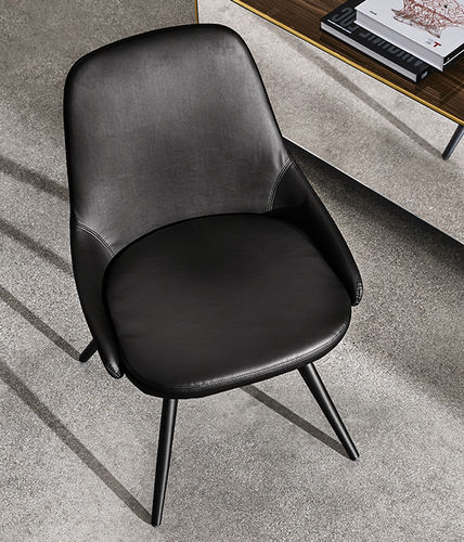 Chaise contemporaine - Cadira s cone shaped - Sovet Italia - d'intérieur / en tissu / en cuir