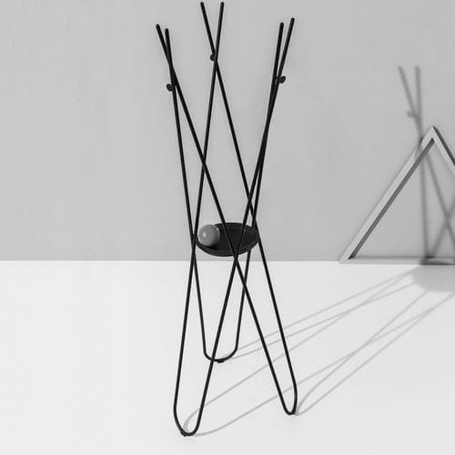 Porte-manteau sur pied - WDROBE - Sovet Italia - contemporain / en laiton poli / en cuivre poli