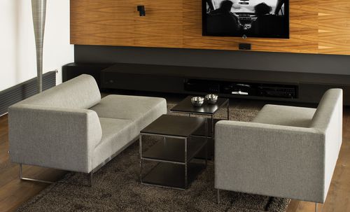 Canapé modulable - MELTEMI - NOTI - contemporain / en tissu / beige