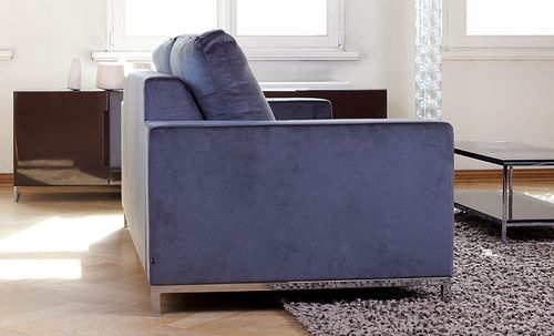 Canapé lit - IDELLO - NOTI - contemporain / en tissu / bleu