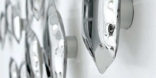 Patère contemporaine - KAMYKI - ZIETA - en inox / individuelle