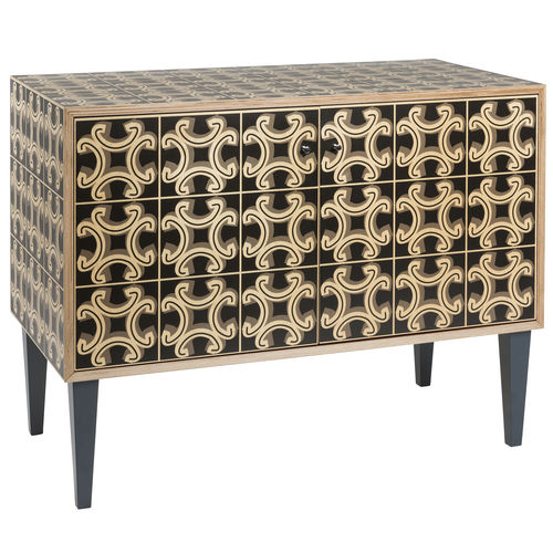 Buffet contemporain - TINELLO ITALIANO - COVO - en bois / contract / multicolore