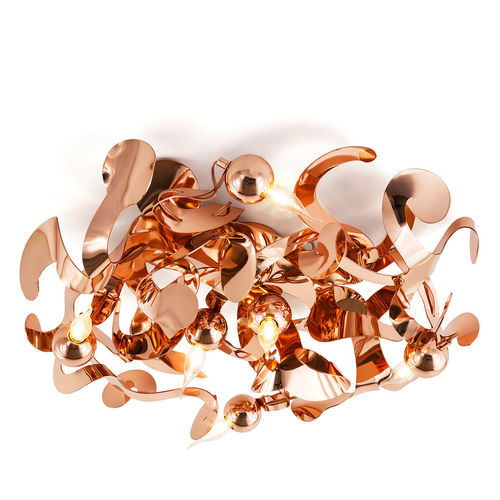 Plafonnier design original - KELP : KELPP80 - Brand van Egmond - en cuivre / à incandescence / résidentiel