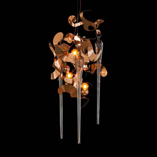 Lustre design original - KELP FORTUNA - Brand van Egmond - en verre / en cuivre / professionnel