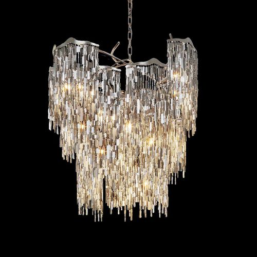 Lustre contemporain - ARTHUR : ARCC70N - Brand van Egmond - en verre / en acier / professionnel