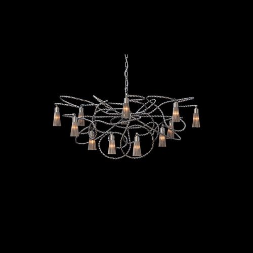Lustre design original - SULTANS OF SWING : SOSOC140N - Brand van Egmond - en acier / professionnel / à incandescence