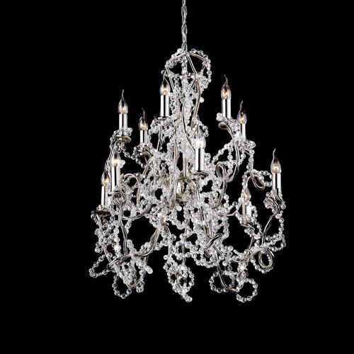 Lustre contemporain - COCO : COCOCC100N - Brand van Egmond - en cristal / en acier / professionnel