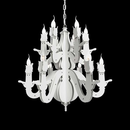 Lustre contemporain - NIGHTWATCH - Brand van Egmond - en acier / professionnel / à incandescence