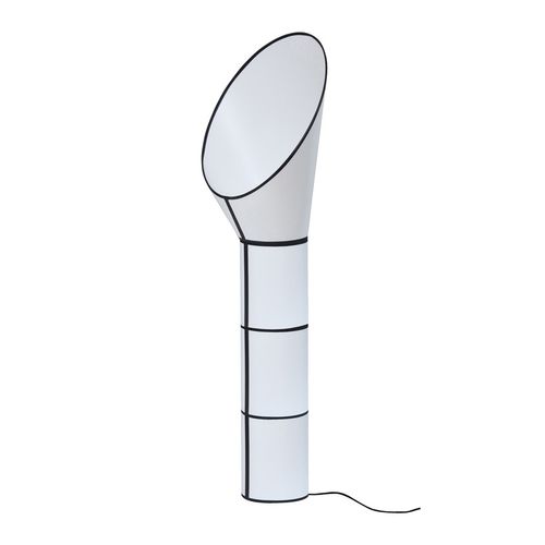 Lampe sur pied - GRAND CARGO - Designheure - en acier laqué / en tissu / en PVC