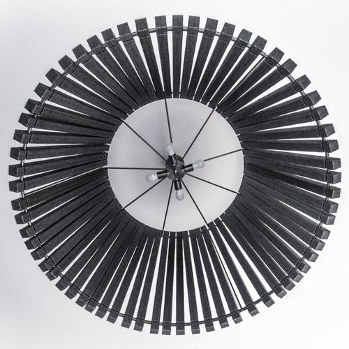 Plafonnier contemporain - Acoustic lamp - Keha3  - rond / en aluminium / à LED