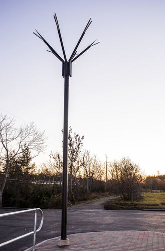 Lampadaire urbain - CORNFLOWER URBAN LIGHT - Keha3  - de jardin / contemporain / en acier galvanisé