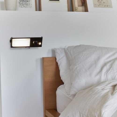 Applique murale contemporaine - BINY BEDSIDE - DCW éditions - d'intérieur / en aluminium / en acier