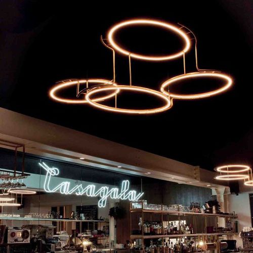 Luminaire suspendu - BROCHE - DCW éditions - à LED / rond / IP20