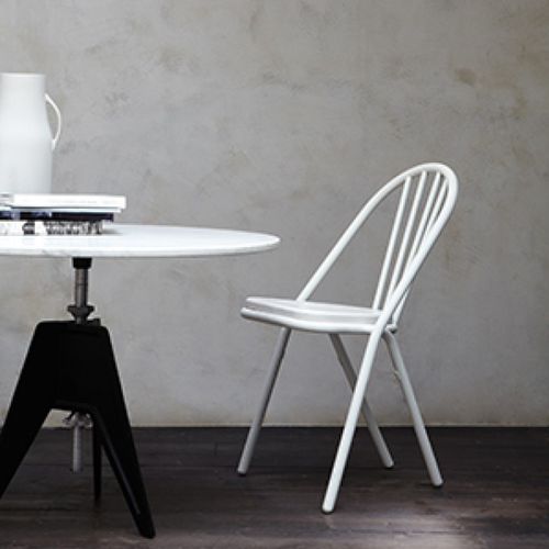Chaise contemporaine - SURPIL  - DCW éditions - d'extérieur / d'intérieur / en bois massif